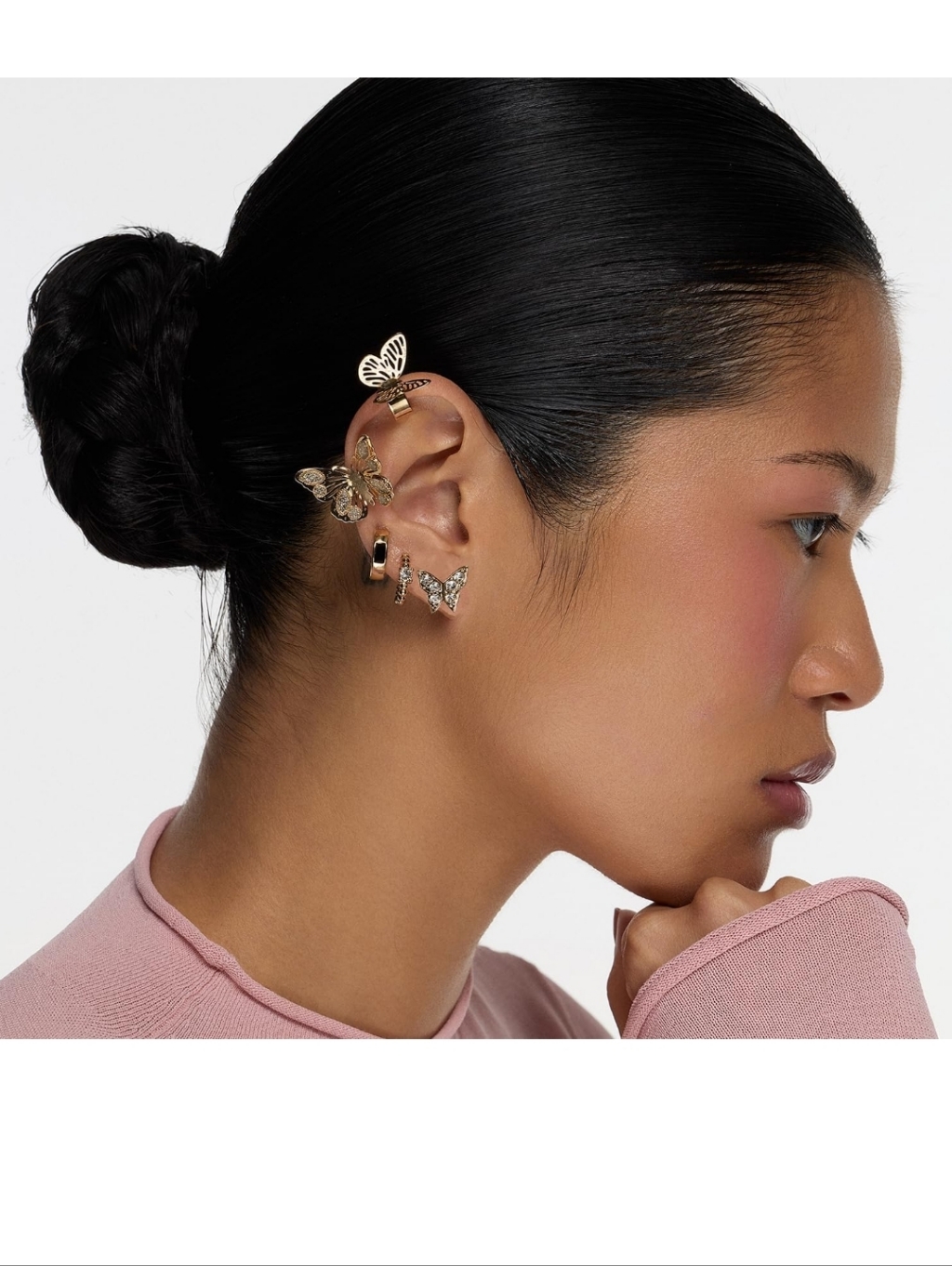 New- 8 Other Reasons Wicked 5-Piece Butterfly Earring Set 25$